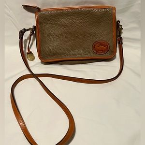 Vintage Dooney & Bourke All Weather Leather Crossbody Bag
